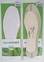 Устілки для взуття Salamander Cotton вирізна 36-46 розміри