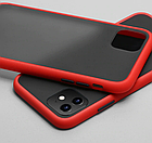 Накладка Gingle Matte Case для Xiaomi Redmi Note 9 red/black (ксиоми сяомі редмі нот 9), фото 3