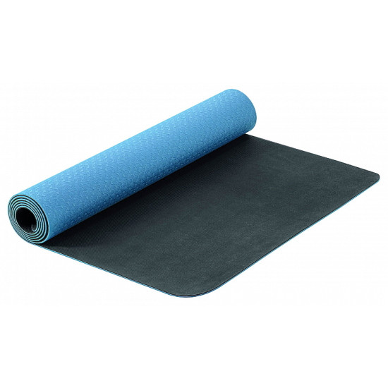 Коврик для йоги AIREX Yoga ECO Pro Mat, 183см, термопластический каучук (AX-ECO-PM-blue), голубой - фото 2 - id-p1242043605