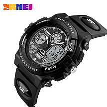 Дитячі годинники Skmei 1163 чорні, фото 3