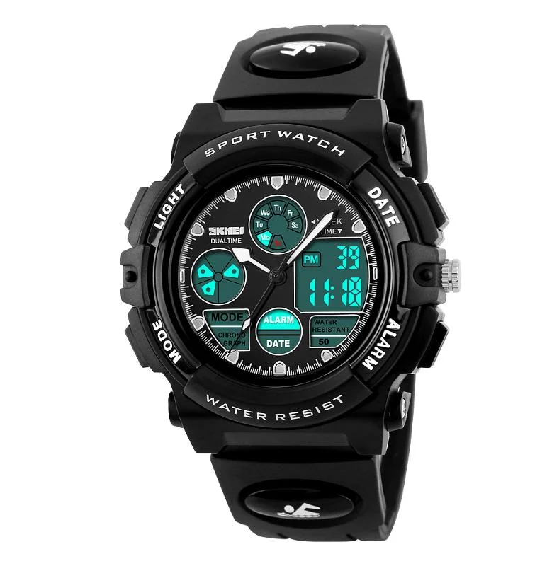 Дитячий годинник Skmei 1163 чорний