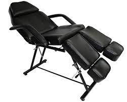 Крісло-кушетка Чорне ( педикюстро-косметологічне) модель 240