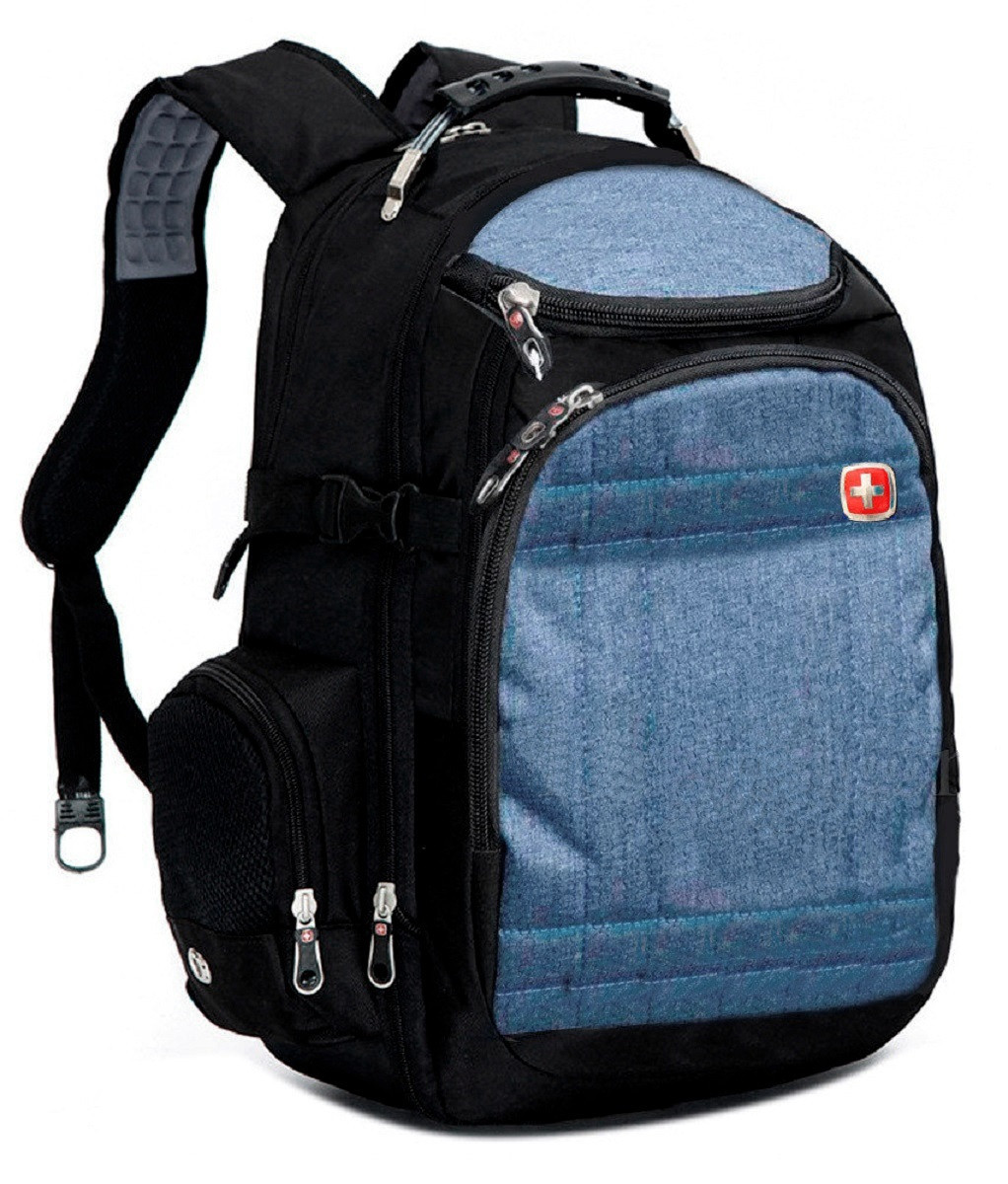 Рюкзак SWR 559376C 30л 48x33x17 чорно-синій