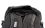Рюкзак туристичний каркасний COLOR LIFE 65(+13)х38х25 75л чорний, фото 7
