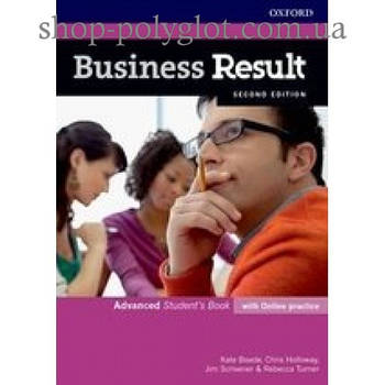 Підручник Business Result Second Edition Advanced student's Book with Online Practice