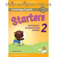 Тесты по английскому языку Cambridge English Starters 2 for Revised Exam from 2018 Student's Book