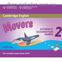 Диск Cambridge English movers 2 for Revised Exam from 2018 Audio CD