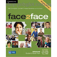 Учебник английского языка Face2face Second edition Advanced Student's Book with DVD-ROM and Online Workbook