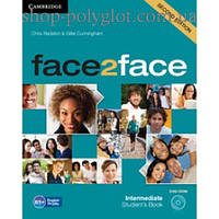 Учебник английского языка Face2face Second edition Intermediate Student's Book with DVD-ROM