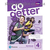 Рабочая тетрадь Go Getter 4 Workbook with Access code for Extra Online Practice