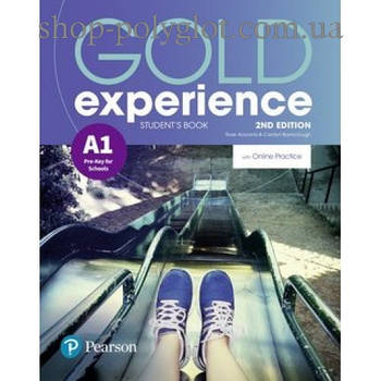 Підручник англійської мови Gold Experience Second Edition A1 student's Book with Online Practice