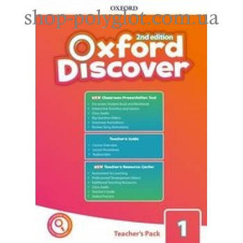 Книга для вчителя Oxford Discover (2nd Edition) 1 teacher's Pack
