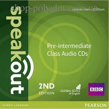 Диски Speakout (2nd Edition) Pre-Intermediate Class CD (2)