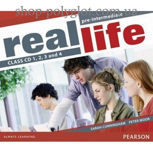 Диски Real Life Pre-Intermediate Class Audio CDs (4)