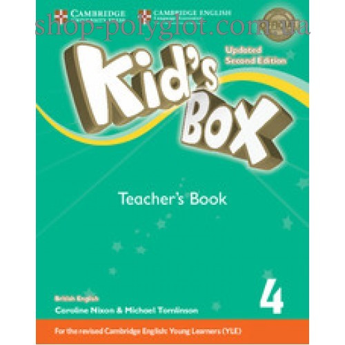 Книга для вчителя kid's Box Updated Second Edition 4 teacher's Book