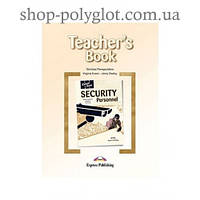 Книга для учителя Career Paths: Security Personnel Teacher's Book