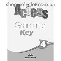 Відповіді Access 4 Grammar Key