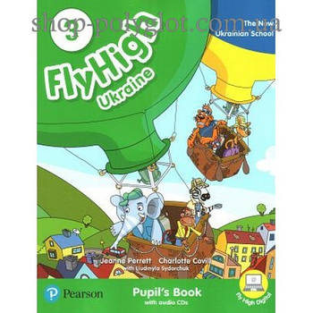 Підручник Fly High Ukraine 3 Pupil's Book + Audio CD