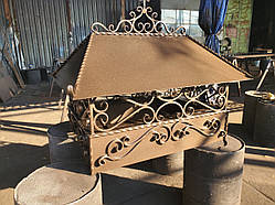 Кований ковпак на димохід арт No 5