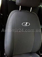 Чехлы ВАЗ Ларгус 5 мест(цельный) 2012 - для сидений VAZ Largus авточехлы в салон качество