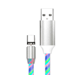Магнітний кабель Kaku KSC-115 LED Magnetic USB Type-C 1м з підсвіткою