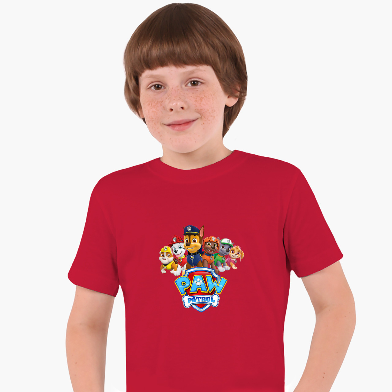 Дитяча футболка Щенячий патруль (PAW Patrol), кольорова футболка Мультсеріали, фото 1