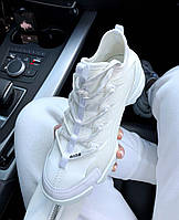 Жіночі кросівки Dior D-Connect White \ Діор Д-Коннект Білі