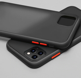 Накладка Gingle Matte Case для iPhone 11 Pro Max black/red (айфон 11 про макс)