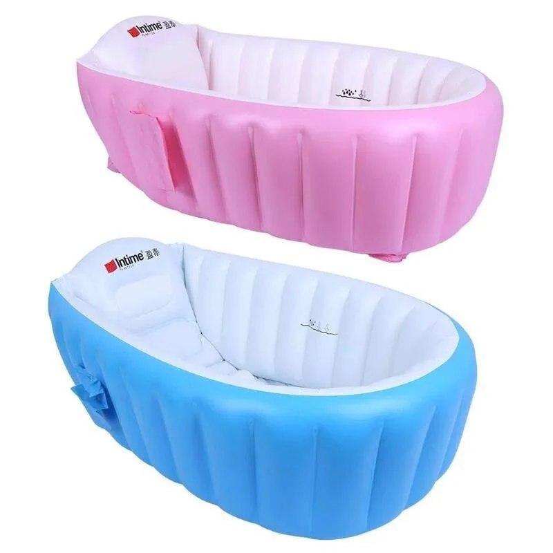 Надувна ванна Intime Baby Bath Tub рожева