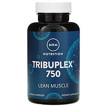 Трибулус MRM, Nutrition "TribuPlex 750" для набирання м'язової маси, 750 мг (60 капсул)