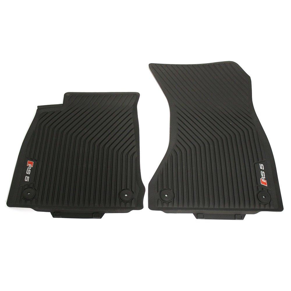 Резинові передні коврики Audi RS5 Coupe (T5 / B9), контрастний напис (8W6061221041), фото 1