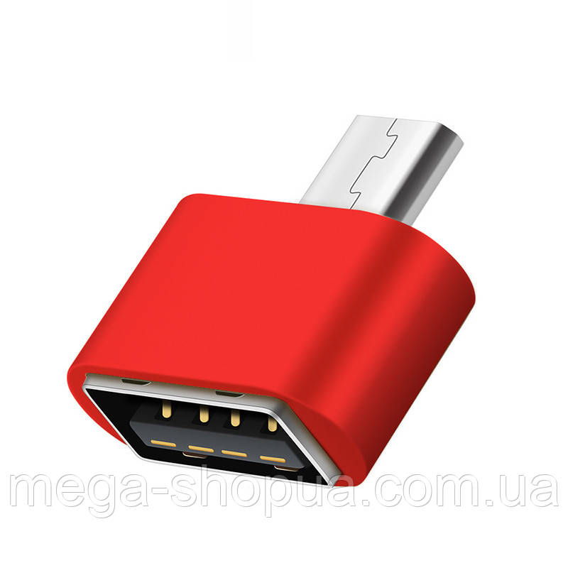 Адаптер OTG micro USB – USB. Перехідник для з'єднання microUSB OTG адаптер C5QR
