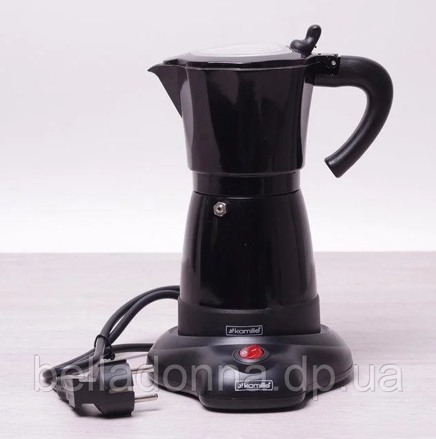Гейзерна кавоварка електрична Kamille KM-2600