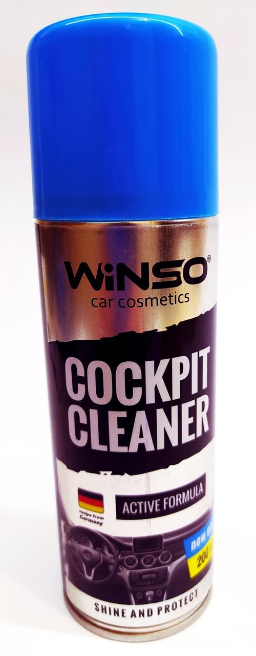 Поліроль для панелі приладів Winso Cockpit Cleaner 200ml, апельсин