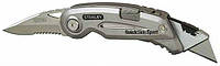 НОЖ СКЛАДНОЙ STANLEY С ДВУМЯ ЛЕЗВИЯМИ "QUICKSLIDE SPORT UTILITY KNIFE" 120 ММ