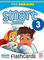 Smart Junior for Ukraine 3 Flashcards / Набор флеш карточек для 3 класса НУШ / MM Publications
