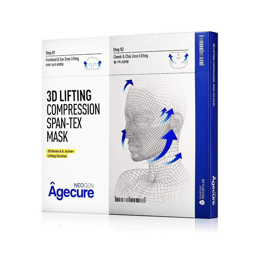 Подвійна ліфтинг-маска для обличчя Neogen Agecure 3D Lifting Compression Span-Tex Mask 150 г