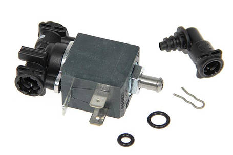Клапан електромагнітний для кавоварки Delonghi EAM, ESAM 5513225711, 5232105400, 5232107700, 5213210181, фото 1