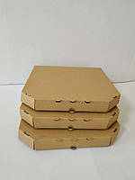 Коробка для пиццы 30 см 300*300*30 Pizza box. Серая (бурая)