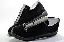 Жіночі замшеві кеди Ditas, Black, фото 2