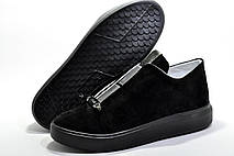 Жіночі замшеві кеди Ditas, Black, фото 5