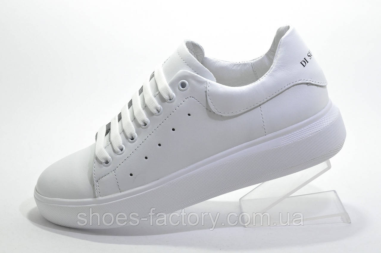 Жіночі шкіряні кеди Ditas, White\Білі