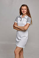 Платье-поло медицинское женское POLO - Реглан, короткий рукав