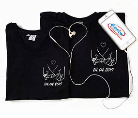 Парні футболки з Вашою датою