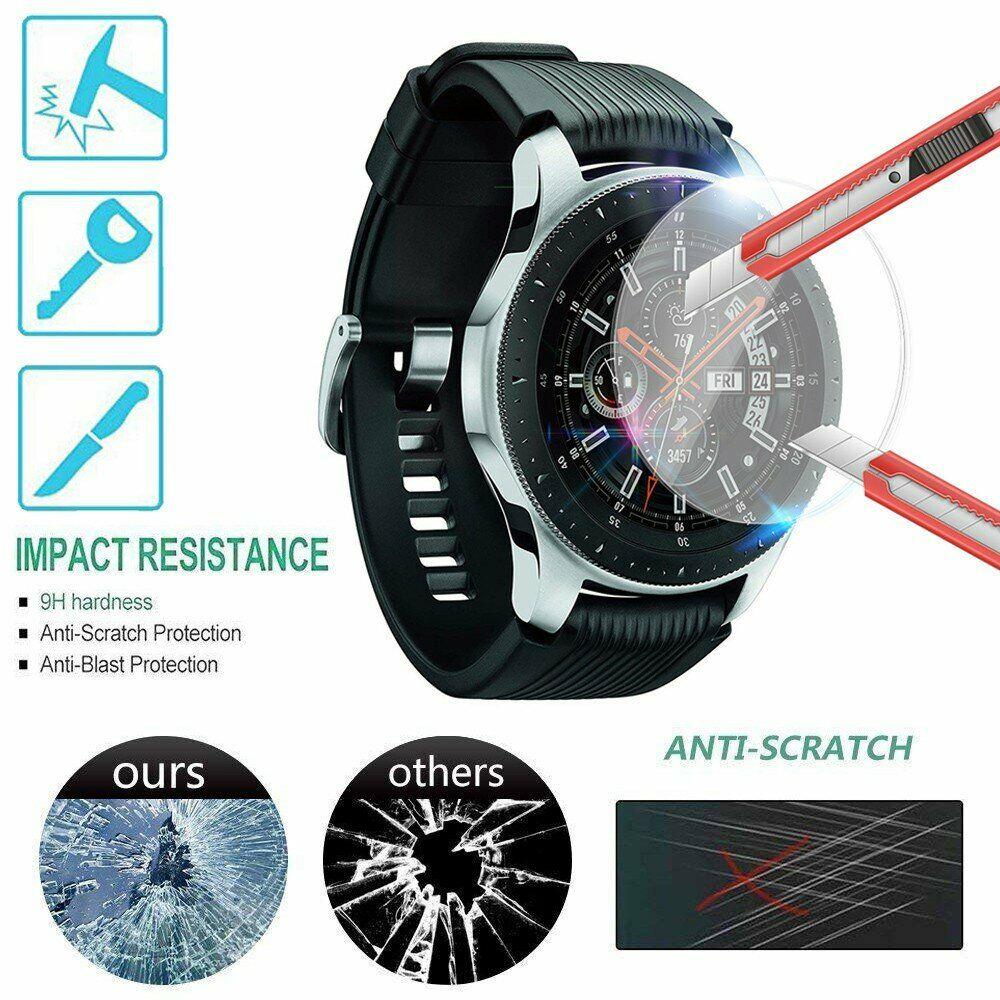 Защитное стекло Deexe Crystal Glass Samsung Galaxy Watch 3 (41mm) - фото 4 - id-p1242287420