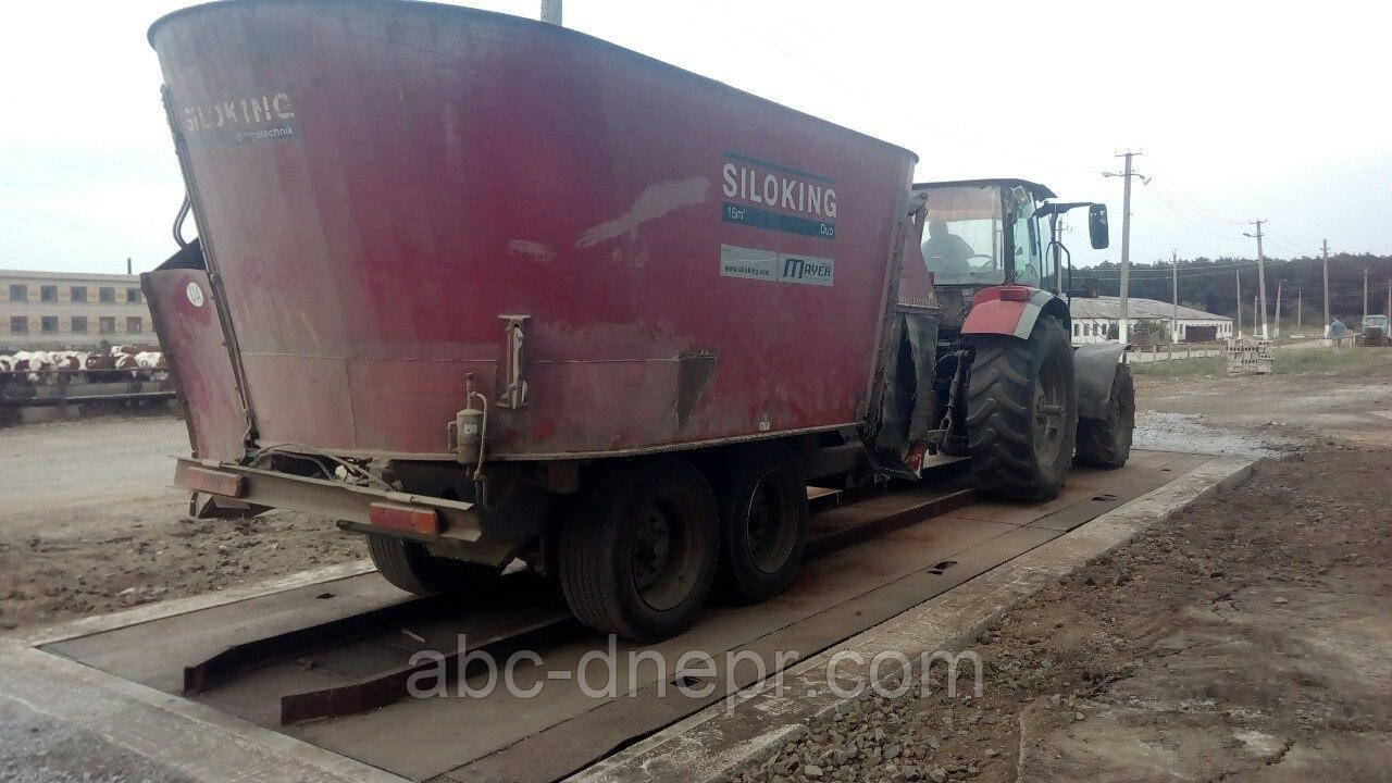 Модернізація механічних автомобільних ваг 30 до 40 (50) тонн