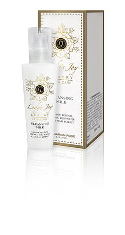 Очищувальне молочко для обличчя Lady's Joy Luxury від Bulgarian Rose 160 мл, фото 1