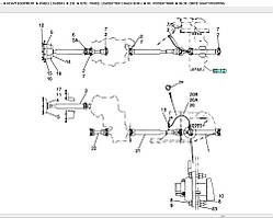 Карданний вал 87371646 (drive Trest) для Case 821E