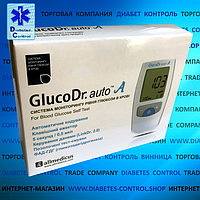 Глюкометр GlucoDr Auto / ГлюкоДоктор Авто (50 тест-смужок в наборі)