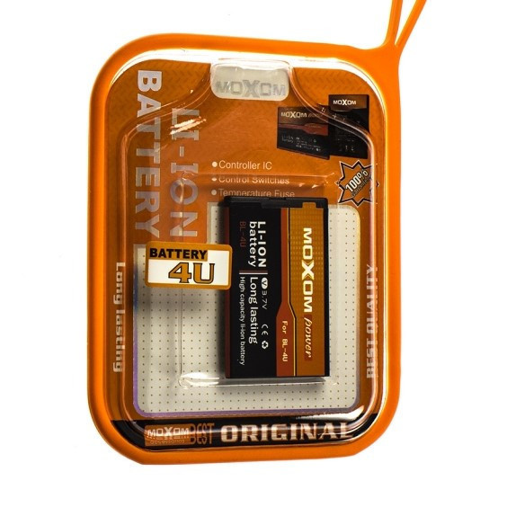 Акумулятор MOXOM Nokia BL-4U Nokia 1100 mAh Original PRC
